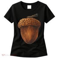 Big Acorn Costume Cute Easy Food Halloween Women's T-Shirt thumb 0