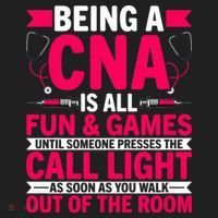Being A Cna Is All Fun & Games Cna Medical Nursing Nurse Women's Sweatshirt thumb 2