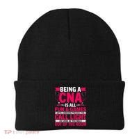 Being A Cna Is All Fun & Games Cna Medical Nursing Nurse Beanie thumb 0