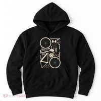 Bicycle Anatomy Cycling Cyclist Biker Hoodie thumb 0