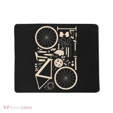 Bicycle Anatomy Cycling Cyclist Biker Mousepad