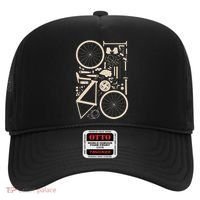 Bicycle Anatomy Cycling Cyclist Biker Hat thumb 0