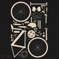 Bicycle Anatomy Cycling Cyclist Biker Toddler T-Shirt thumb 4