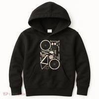 Bicycle Anatomy Cycling Cyclist Biker Kids Hoodie thumb 0