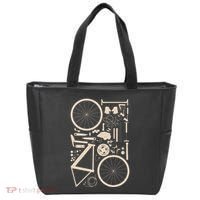 Bicycle Anatomy Cycling Cyclist Biker Tote Bag thumb 0