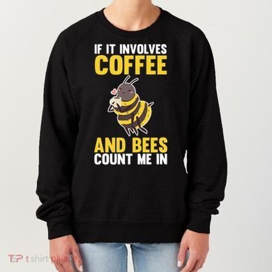 Bees And Coffee Cool Gift Women's Sweatshirt