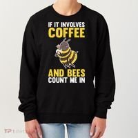Bees And Coffee Cool Gift Women's Sweatshirt thumb 0