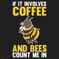 Bees And Coffee Cool Gift Women's Sweatshirt thumb 2