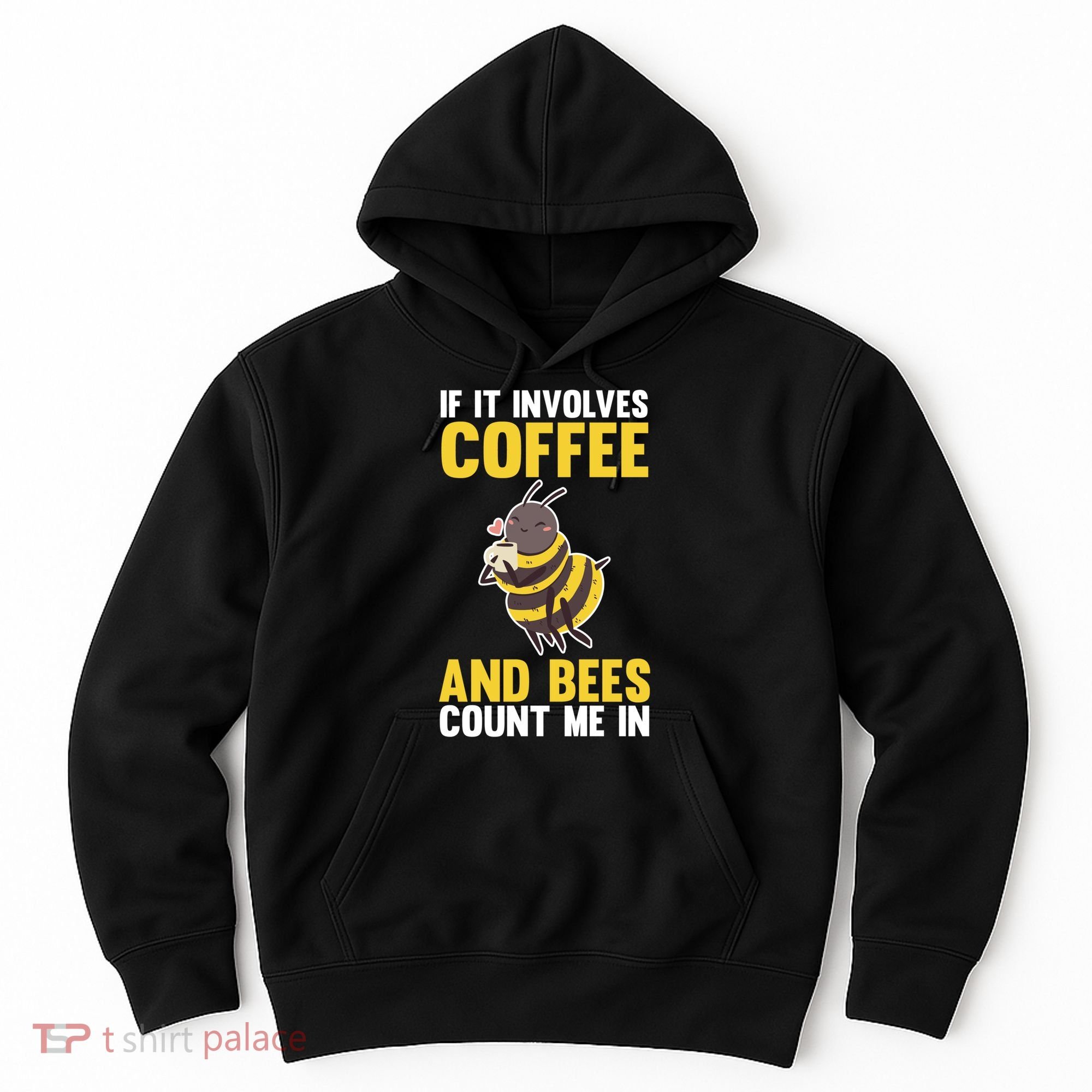 Bees And Coffee Cool Gift Hoodie