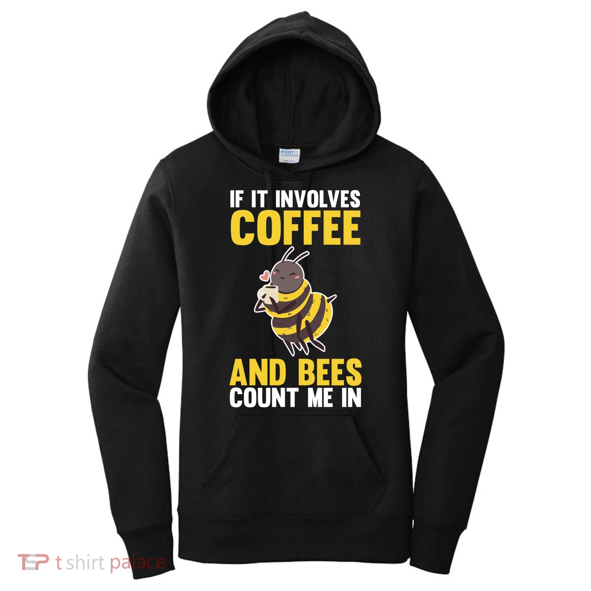 Bees And Coffee Cool Gift Women's Hoodie
