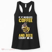 Bees And Coffee Cool Gift Women's Tank Top thumb 0