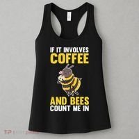 Bees And Coffee Cool Gift Women's Tank Top thumb 3