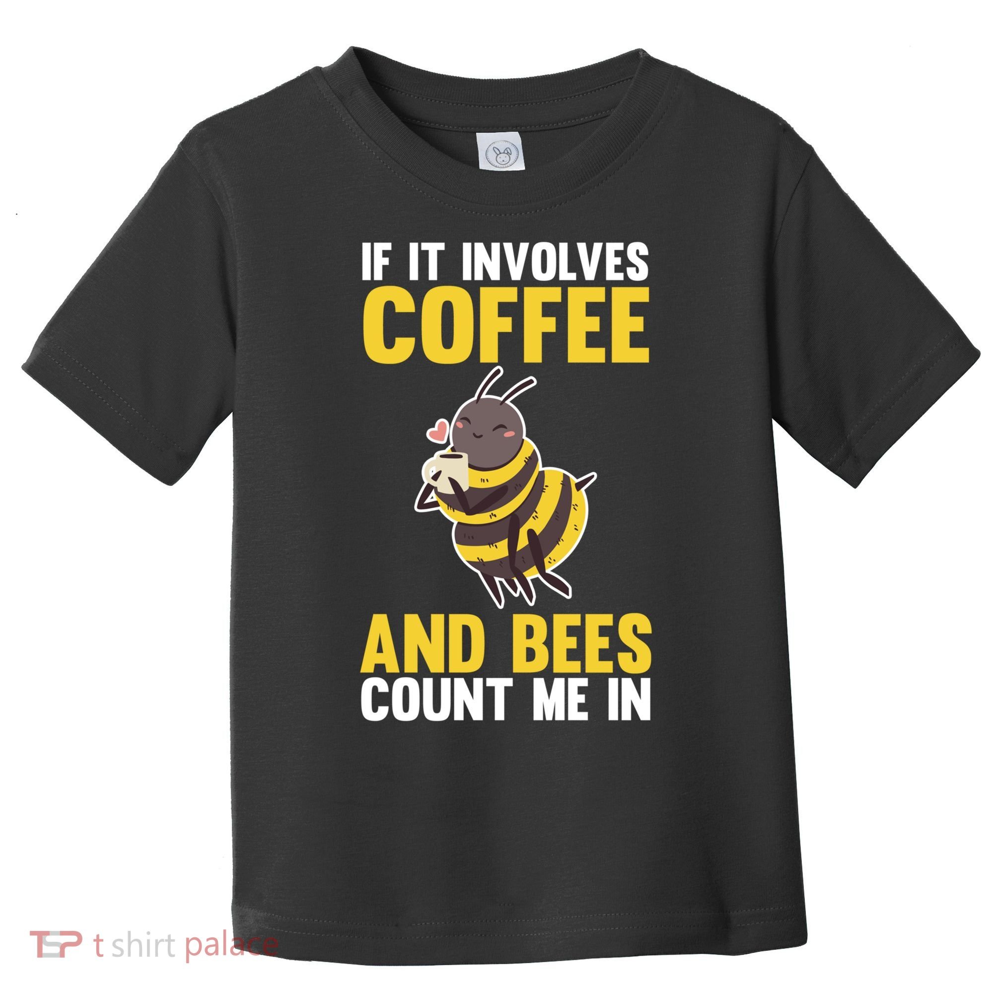 Bees And Coffee Cool Gift Toddler T-Shirt