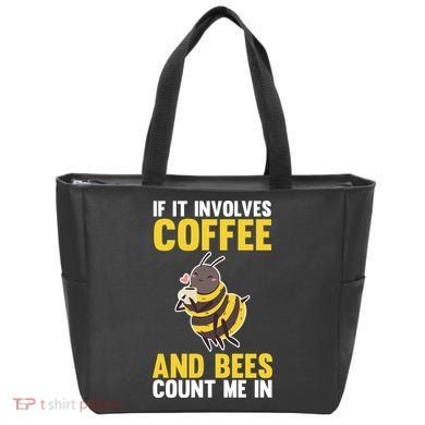Bees And Coffee Cool Gift Tote Bag