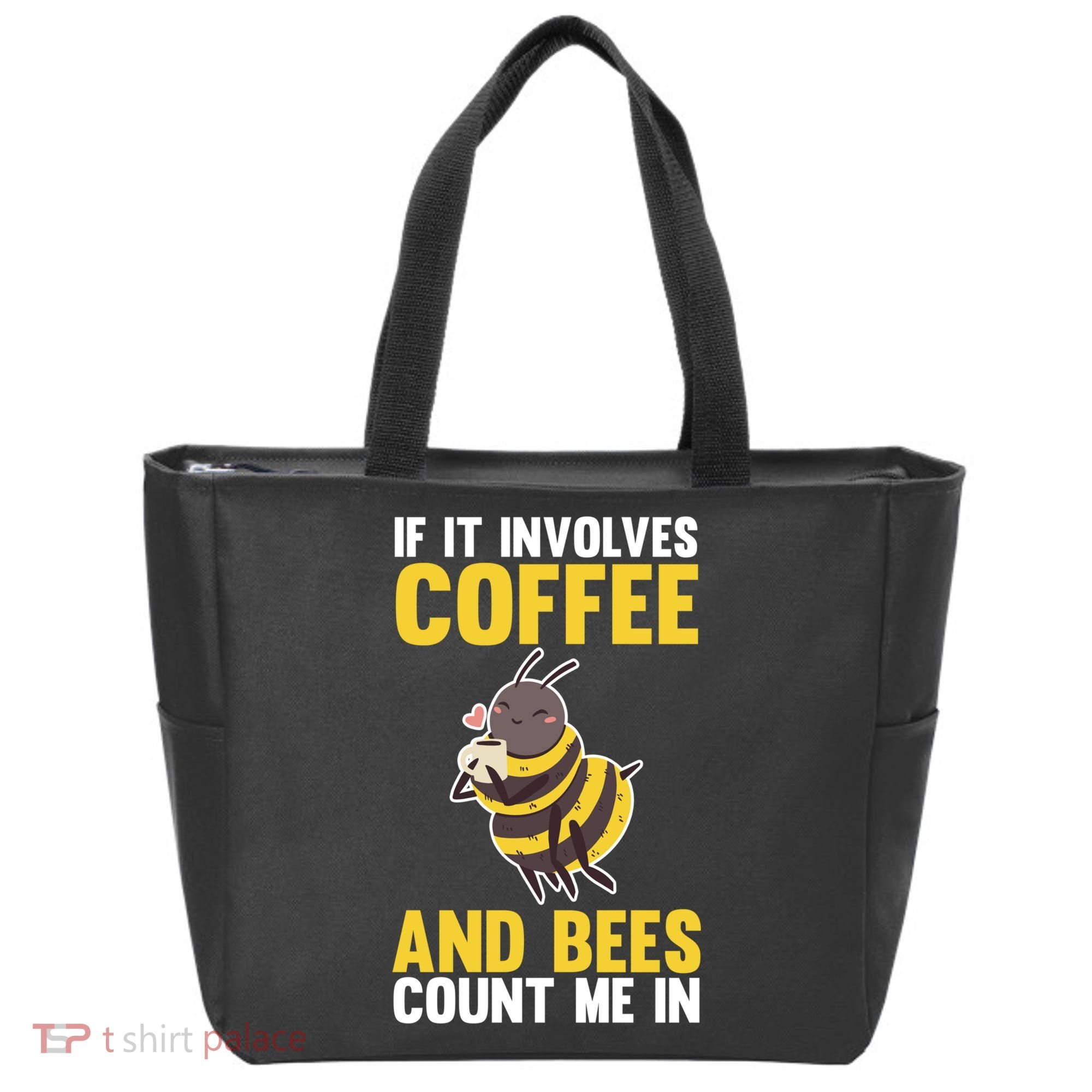 Bees And Coffee Cool Gift Tote Bag