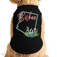Bisbee Arizona Cacti State Souvenir Doggie Tank thumb 0