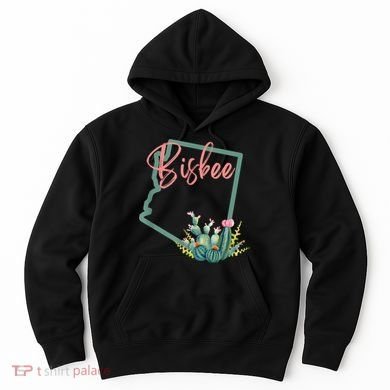 Bisbee Arizona Cacti State Souvenir Hoodie