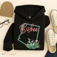 Bisbee Arizona Cacti State Souvenir Hoodie thumb 4