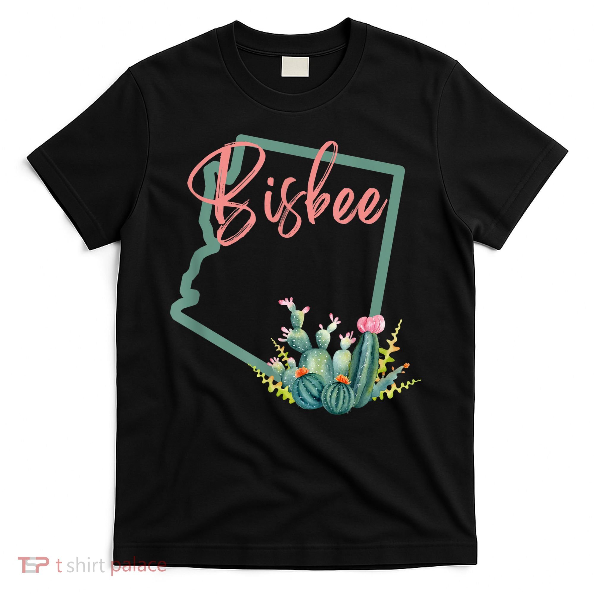 Bisbee Arizona Cacti State Souvenir T-Shirt