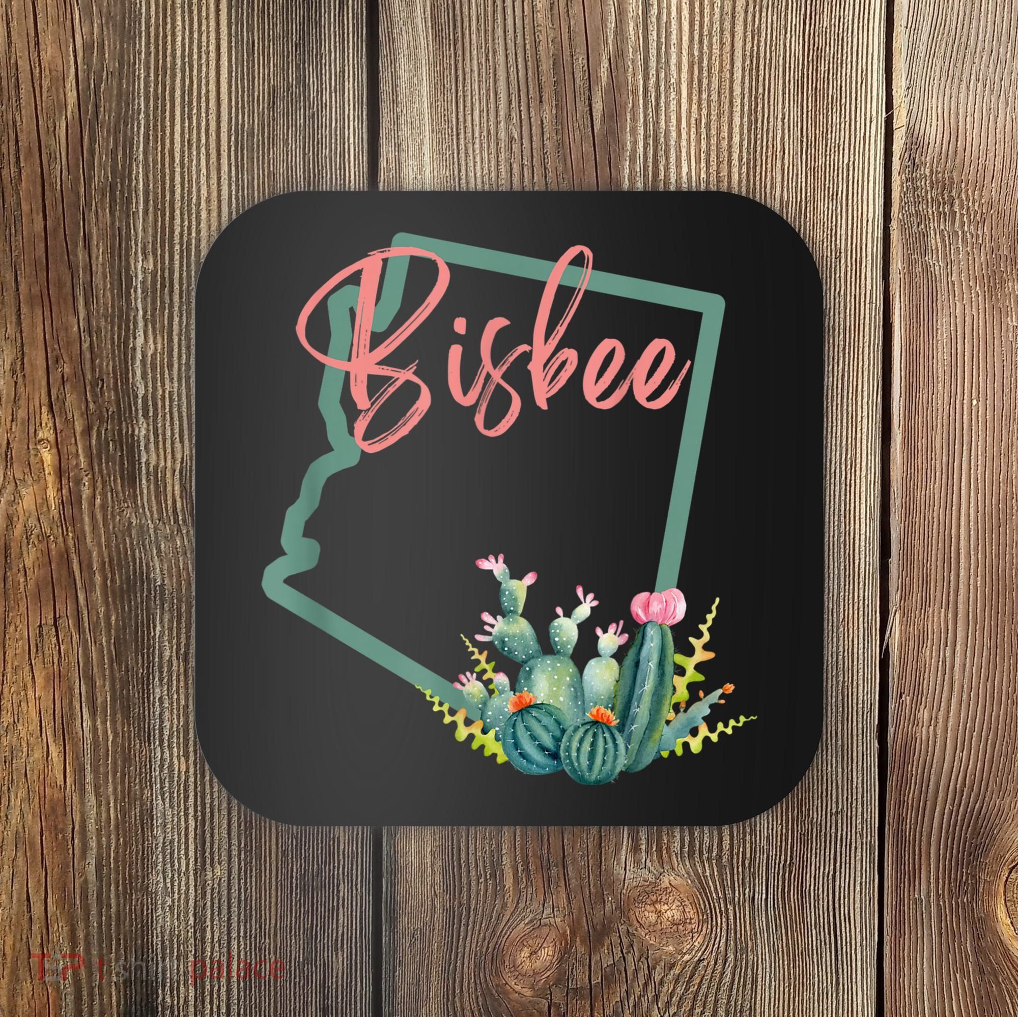 Bisbee Arizona Cacti State Souvenir Coaster