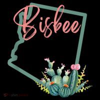 Bisbee Arizona Cacti State Souvenir Coaster thumb 2