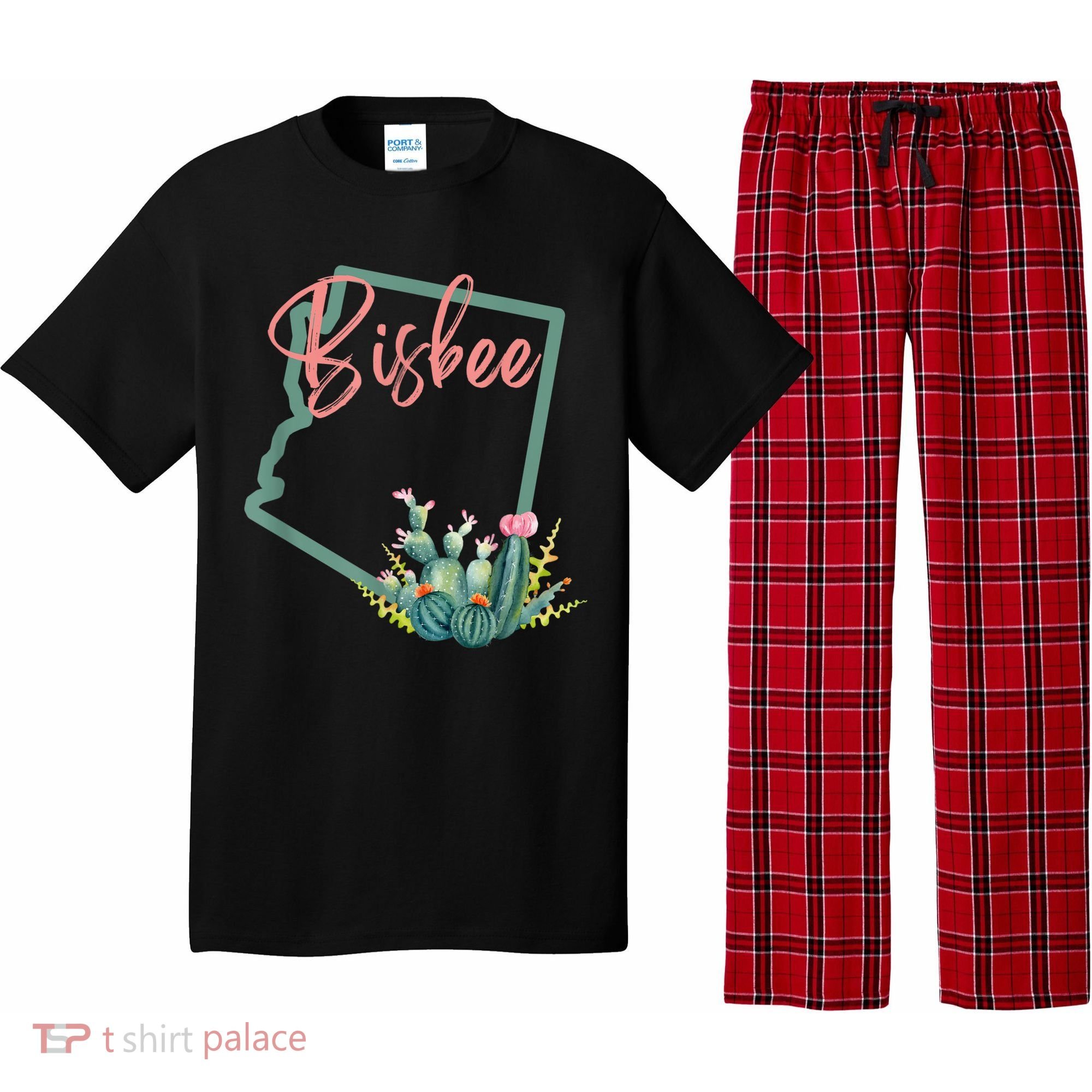 Bisbee Arizona Cacti State Souvenir Pajama Set