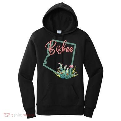 Bisbee Arizona Cacti State Souvenir Women's Hoodie