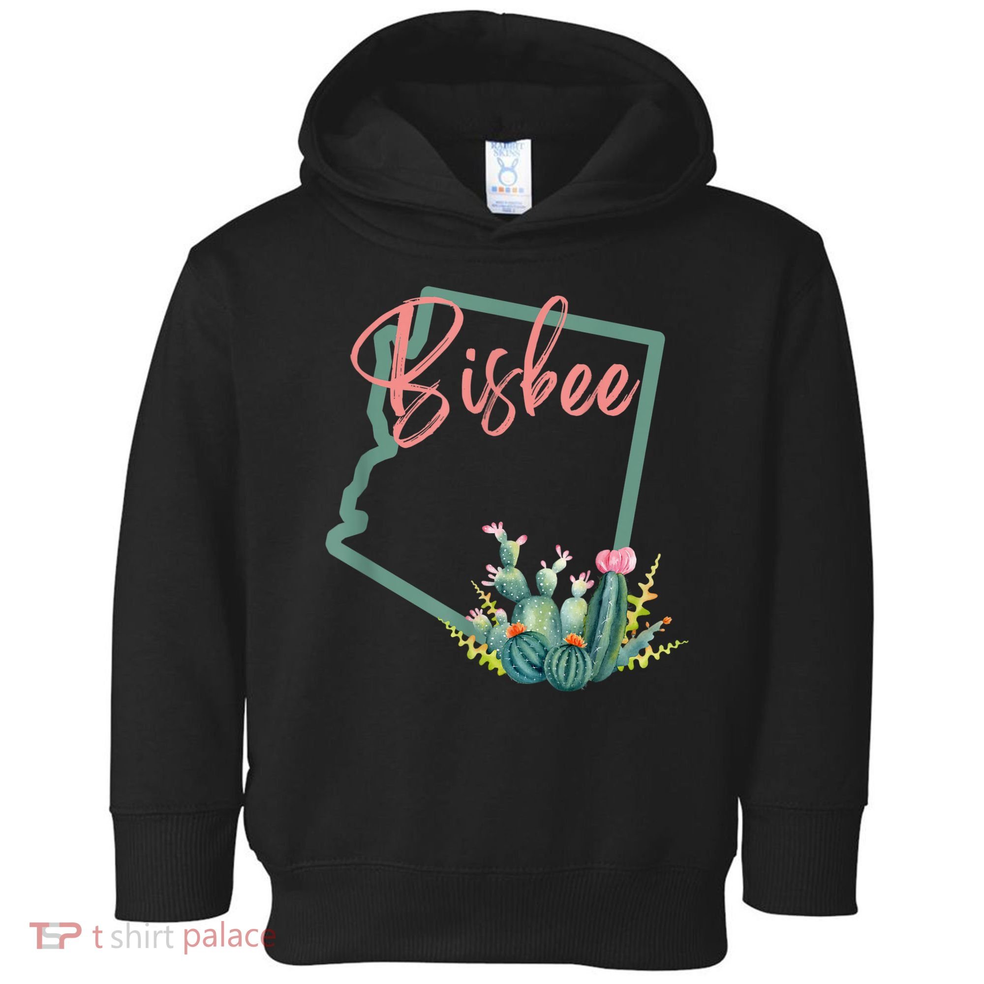 Bisbee Arizona Cacti State Souvenir Toddler Hoodie