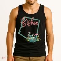 Bisbee Arizona Cacti State Souvenir Tank Top thumb 3