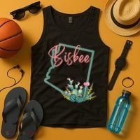 Bisbee Arizona Cacti State Souvenir Tank Top thumb 4