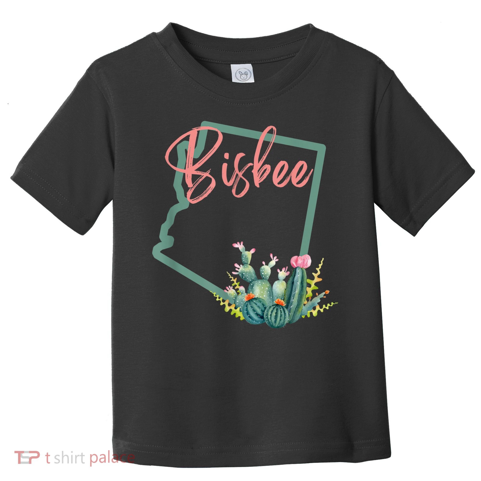 Bisbee Arizona Cacti State Souvenir Toddler T-Shirt