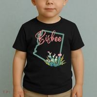 Bisbee Arizona Cacti State Souvenir Toddler T-Shirt thumb 2