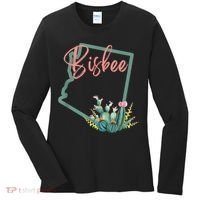 Bisbee Arizona Cacti State Souvenir Women's Long Sleeve Shirt thumb 0