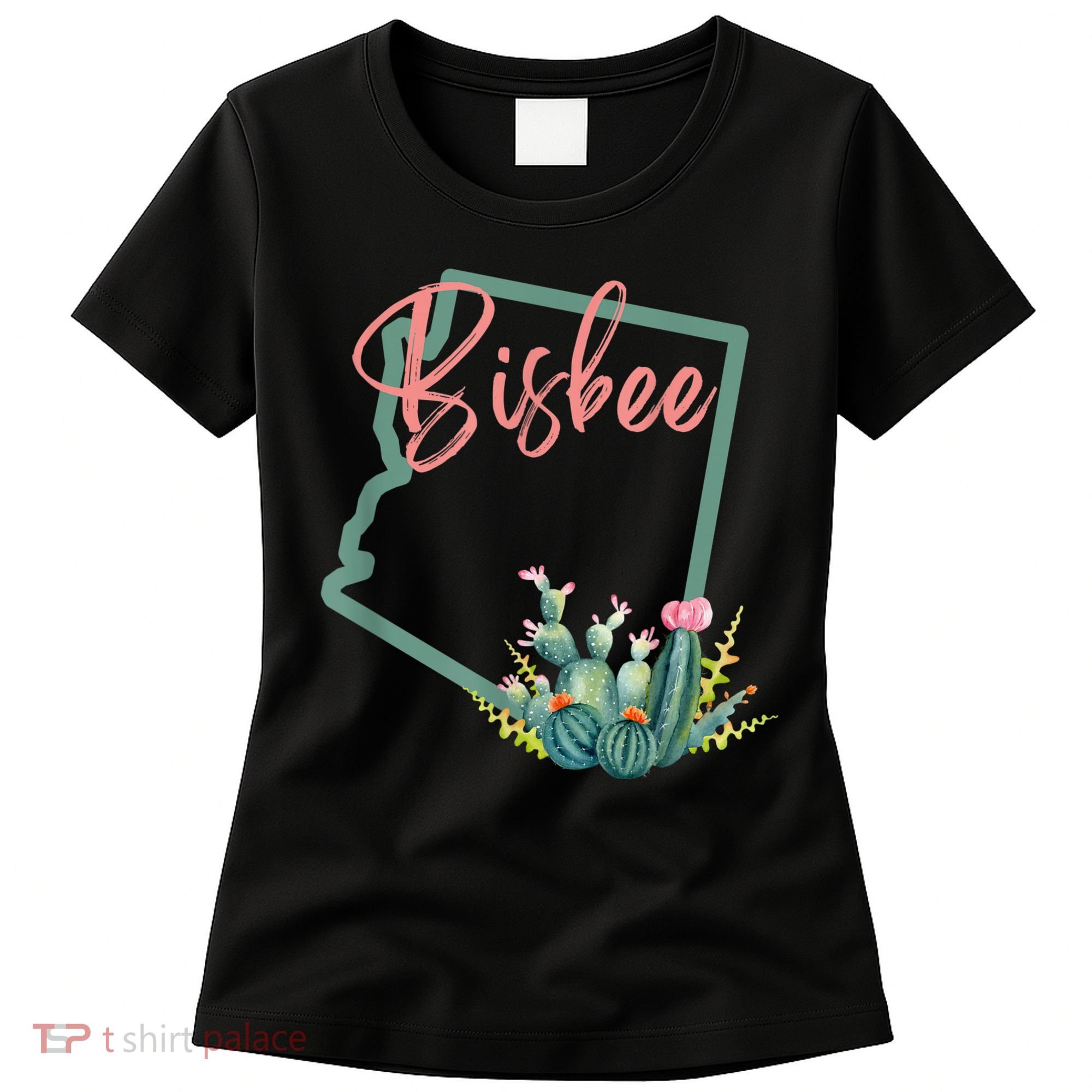 Bisbee Arizona Cacti State Souvenir Women's T-Shirt