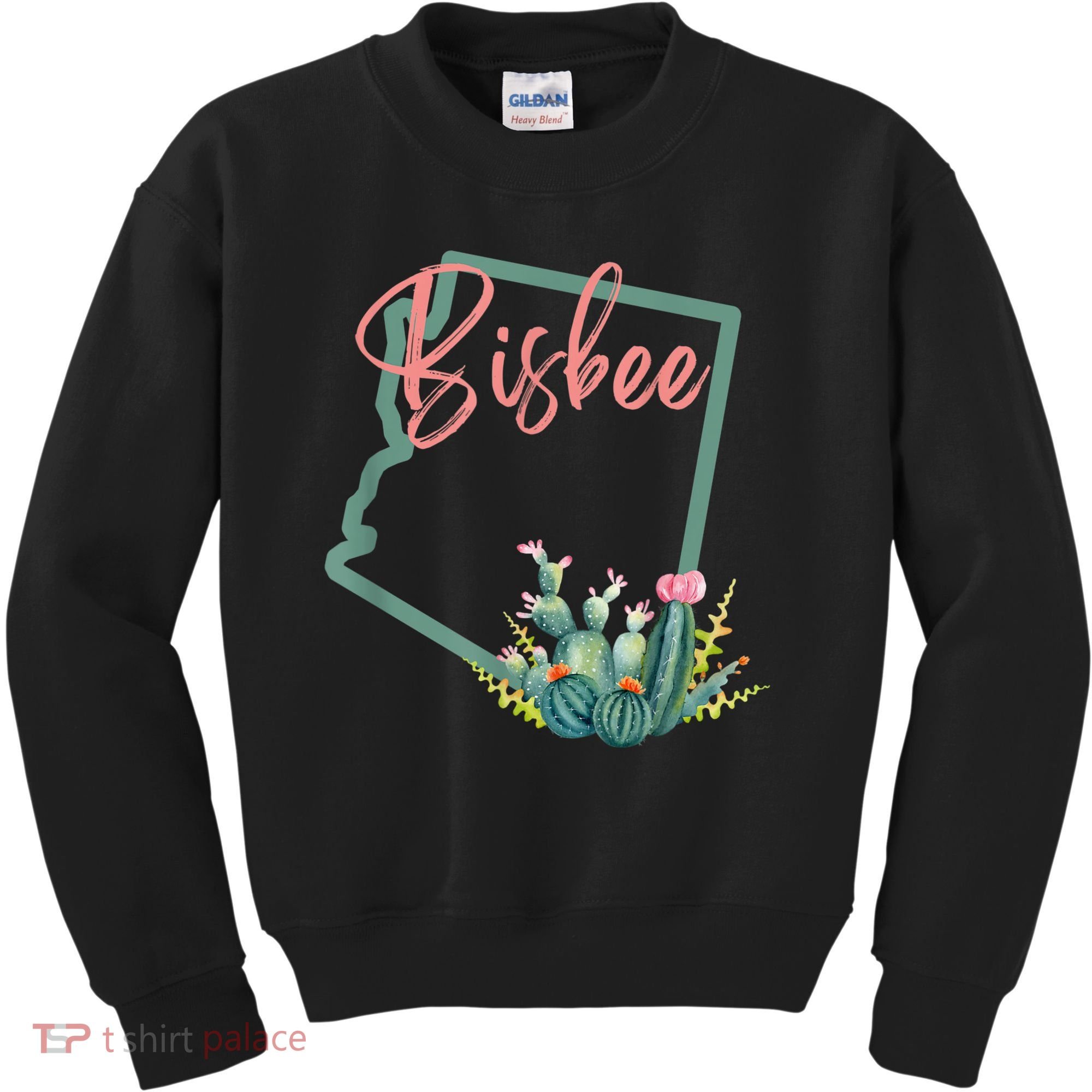 Bisbee Arizona Cacti State Souvenir Kids Sweatshirt
