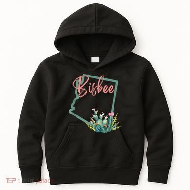 Bisbee Arizona Cacti State Souvenir Kids Hoodie