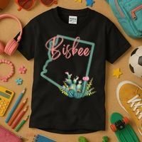 Bisbee Arizona Cacti State Souvenir Kids T-Shirt thumb 3