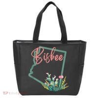 Bisbee Arizona Cacti State Souvenir Tote Bag thumb 0