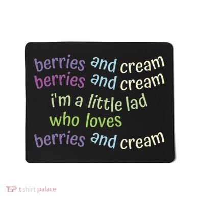 Berries And Cream Mousepad