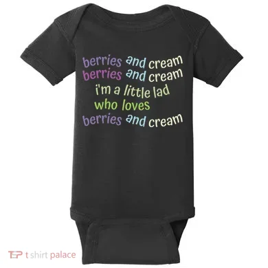 Berries And Cream Baby Bodysuit