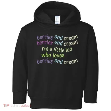Berries And Cream Toddler Hoodie