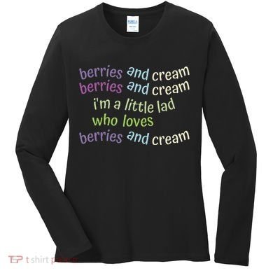Berries And Cream Women's Long Sleeve Shirt