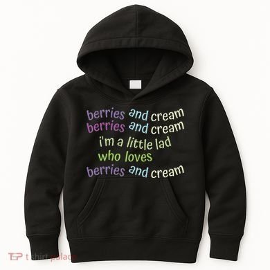 Berries And Cream Kids Hoodie