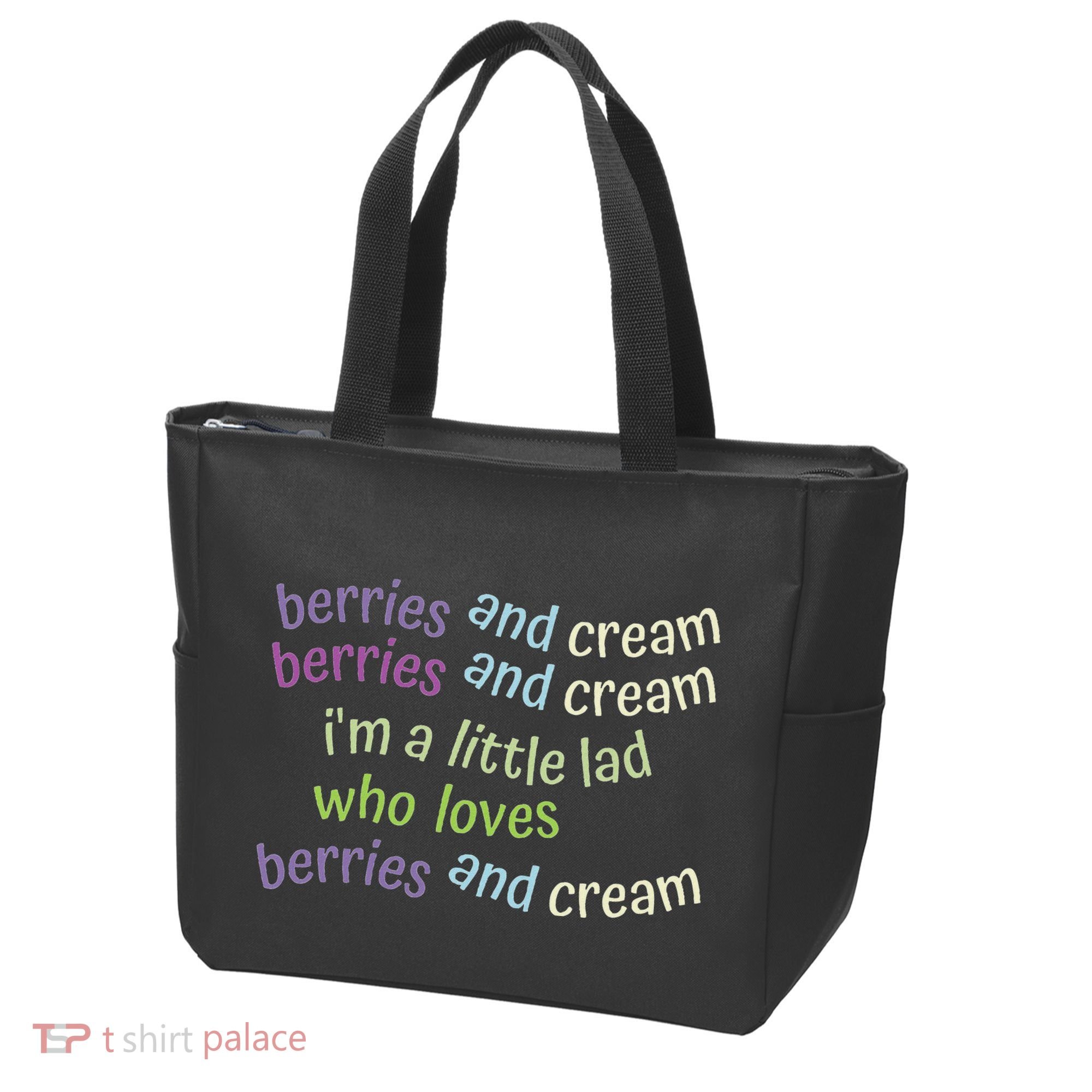 Berries And Cream Tote Bag
