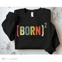 Born Again Christian Easter God Baptism Born Squared (Born)2 Sweatshirt thumb 2