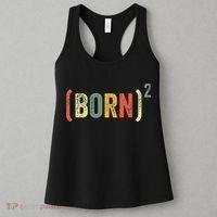 Born Again Christian Easter God Baptism Born Squared (Born)2 Women's Tank Top thumb 3