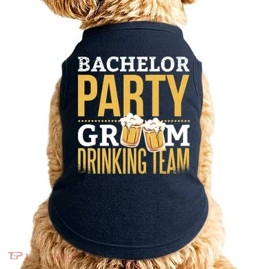 Bachelor Drinking Party Doggie Tank