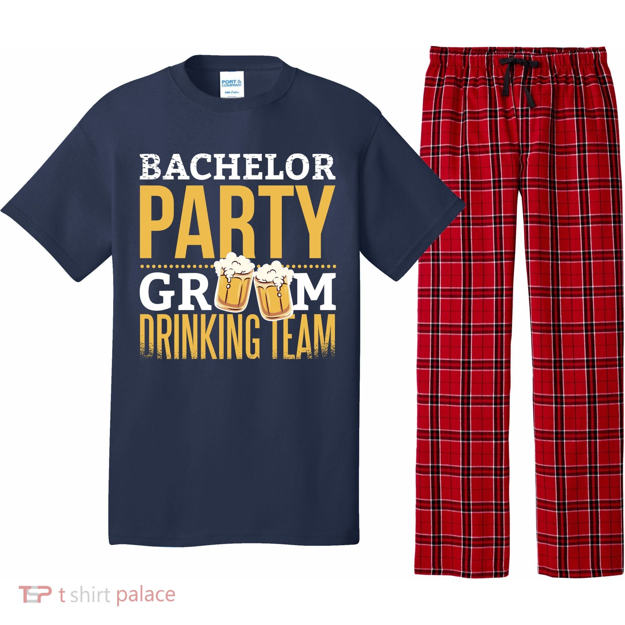 Bachelor Drinking Party Pajama Set