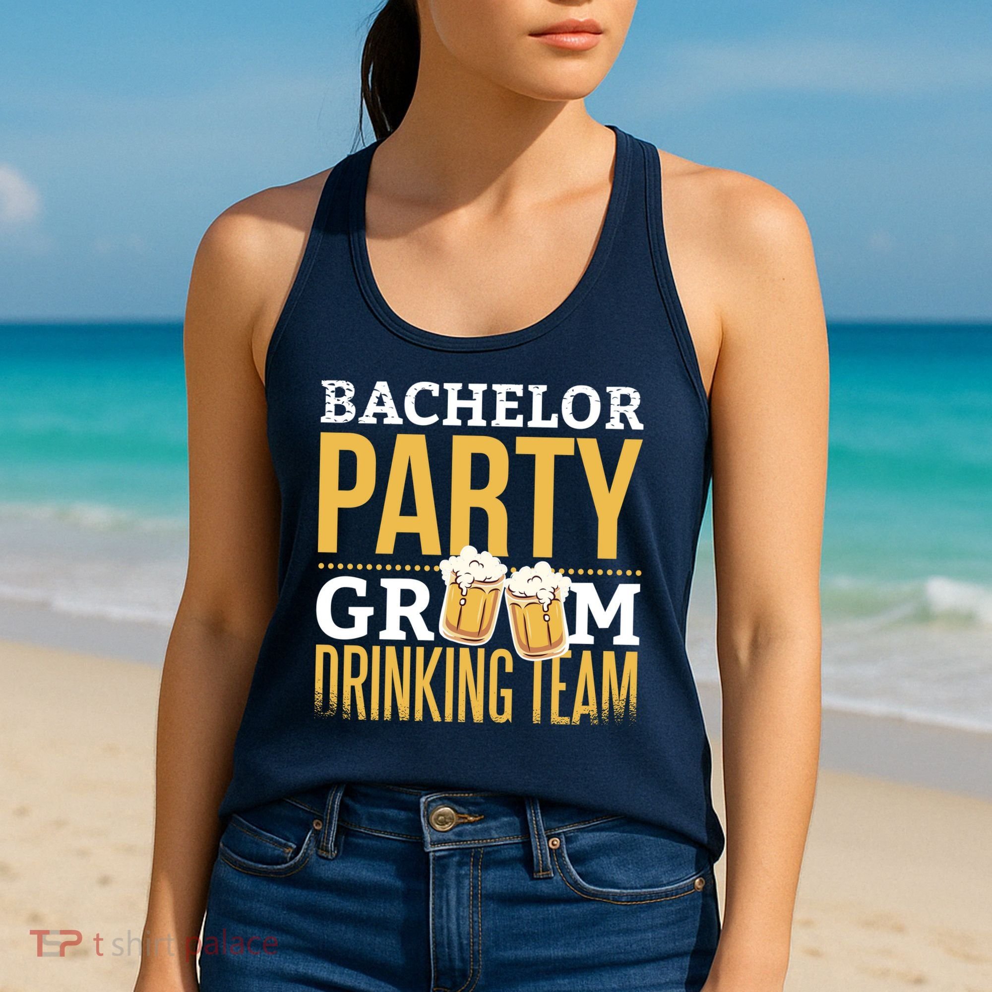 Bachelor Drinking Party Women's Tank Top