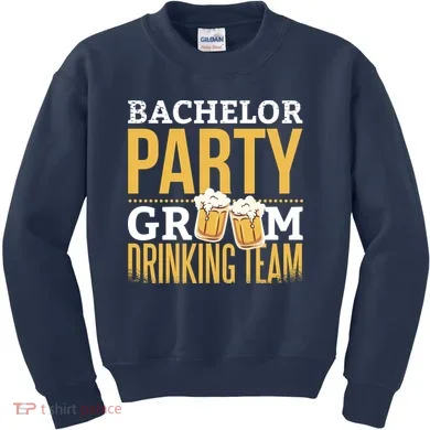 Bachelor Drinking Party Kids Sweatshirt